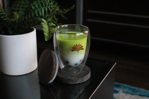 
                
                    Load image into Gallery viewer, Boba Candles - Matcha Tea Latte
                
            
