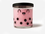 Boba Candles - Strawberry Milk Tea